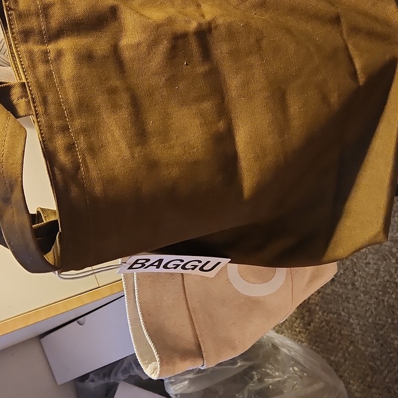 BAGGU Olive Green Tote Bag - Picture 7 of 10
